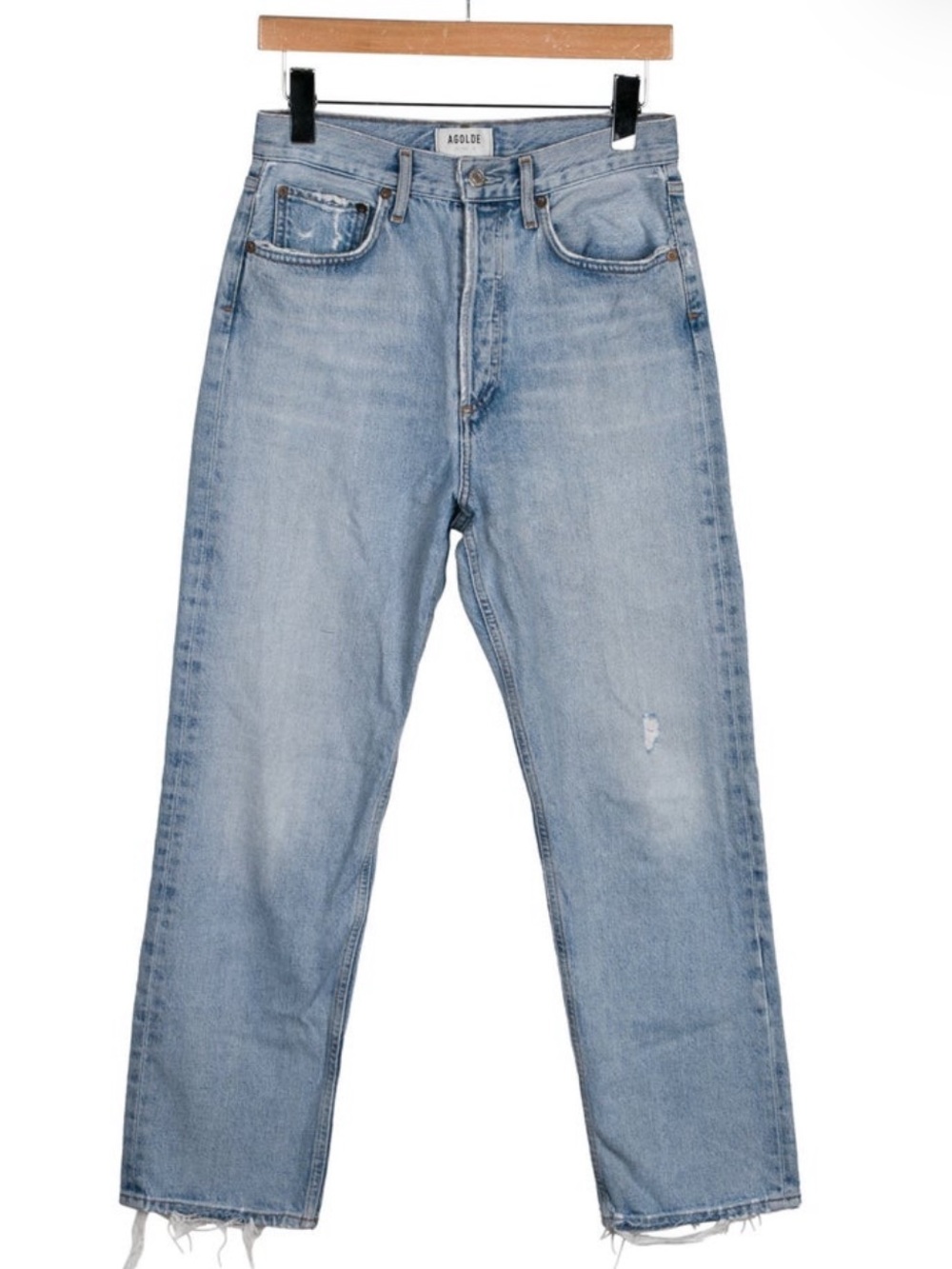 AGOLDE 90s Light Wash Straight Leg - 25